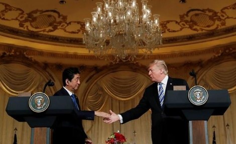 日本首相安倍晉三辭職，再也不用討好變幻莫測的美國總統特朗普了